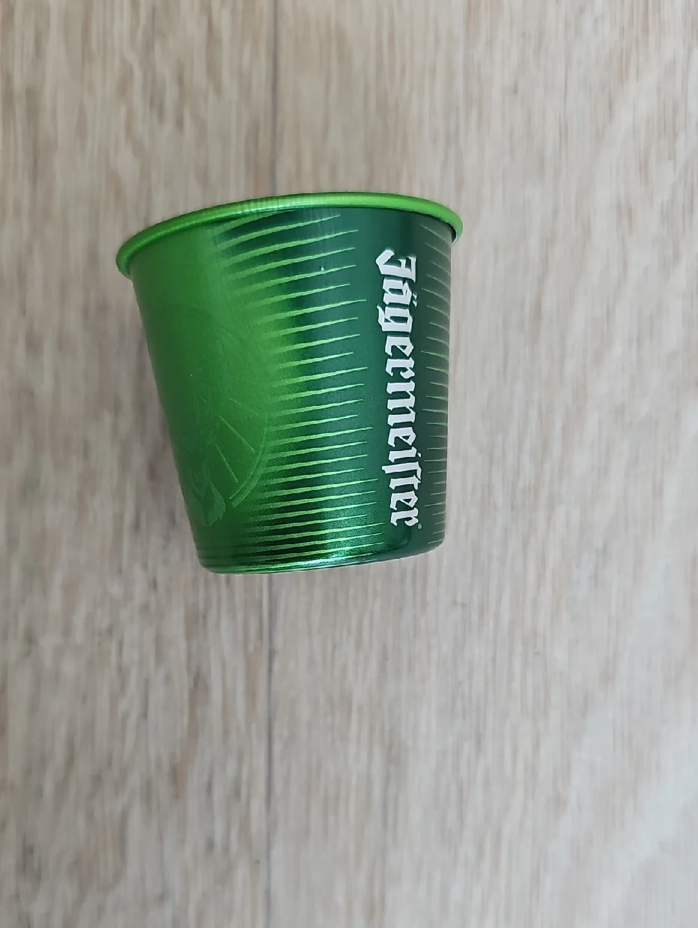 NWB Jagermeister Color Changing Aluminum Shot Cups Set Of 100